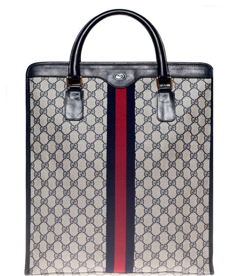 Vintage Gucci Monogram Tote Bag Gucci La Doyenne