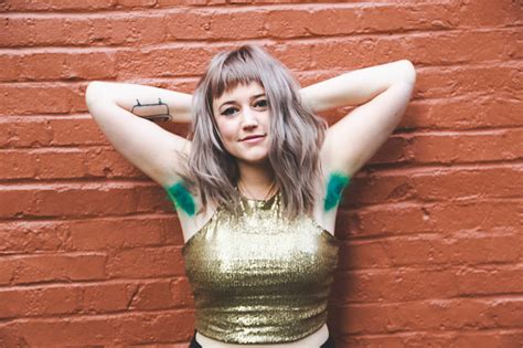Most armpit hair is on the thicker side. Seattle Stylist Dyes Armpits (And Launches Feminist Trend ...