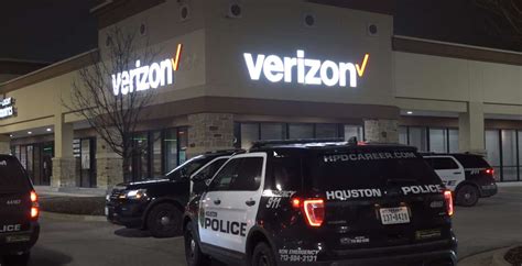 suspects bust through walls of several neighboring businesses to burglarize verizon store
