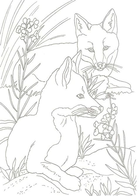 Free And Easy To Print Fox Coloring Pages Tulamama