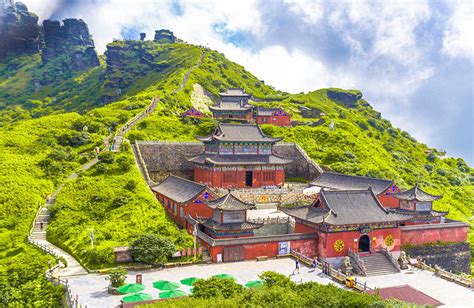 Fanjingshan Temple Visit Fanjing Mountain Temple In China