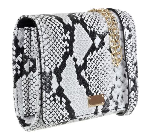Snakeskin Print Clutch Bag Mini Handbag Evening Ebay