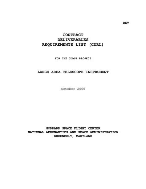 Pdf Contract Deliverables Requirements List Cdrl · Pdf File · 2003