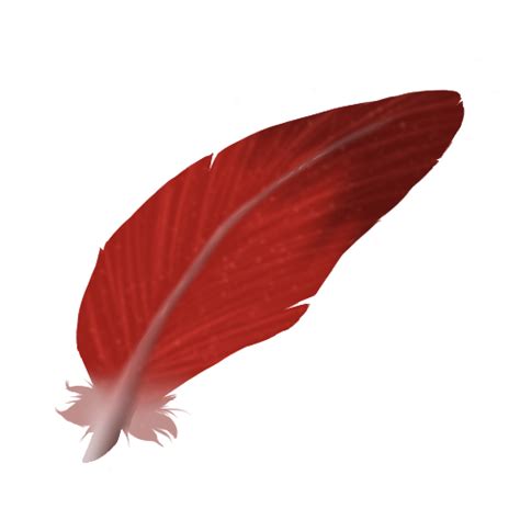 Red Feather By Deazelarpgitems On Deviantart