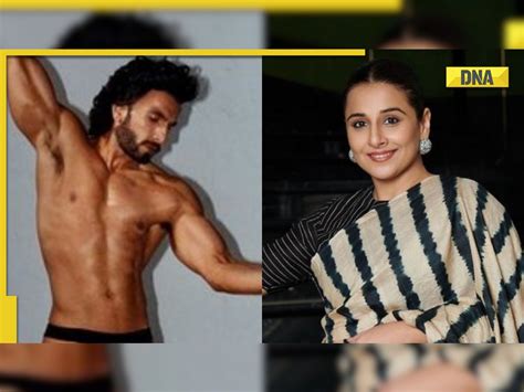 If You Dont Like It Vidya Balan Reacts To Fir Against Ranveer Singh Over His Nude Photoshoot