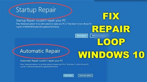 How To Fix Automatic Startup Repair Loop In Windows 10 7 Easy Ways