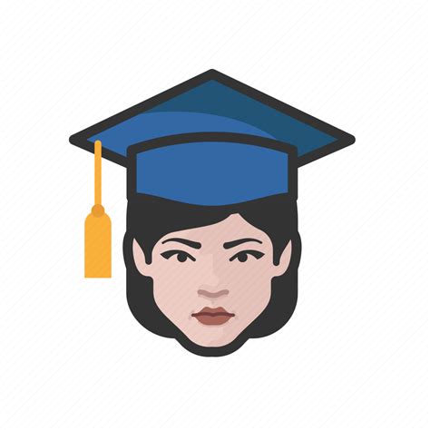 Avatar Avatars Education Graduate Student Woman Icon Download On