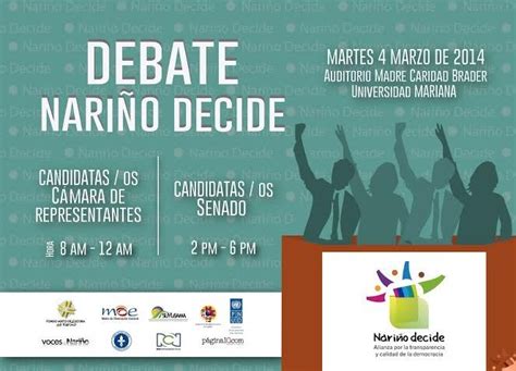 Gran debate de candidatos nariñenses al congreso Página10