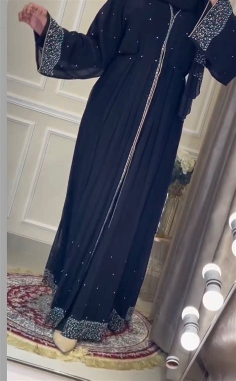 Nude Abaya Kaftan Hari Raya 2023 Women S Fashion Muslimah Fashion