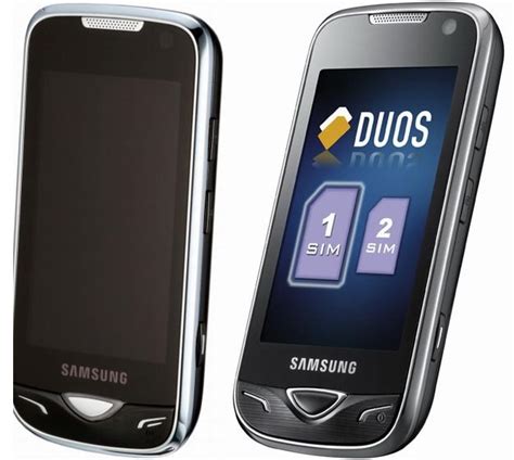 Samsung B7722 Two Sim Fone 3g Dual Sim Card Phone