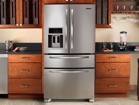 Kitchenaid refrigerators start between $1,800 and $2,500. KitchenAid at Lowe's: Kitchen Appliances, Mixers, Blenders
