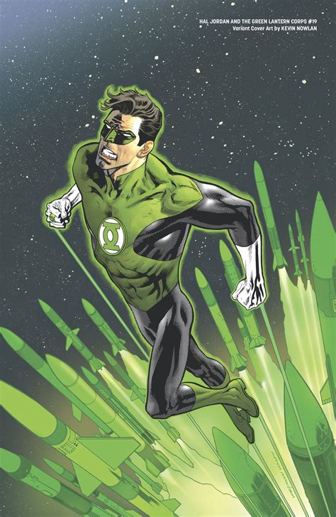 Hal Jordan And The Green Lantern Corps 19 Variant Cover Artwork By Kevin