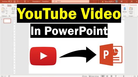 How To Embed A Youtube Video In Powerpoint Very Easy Youtube