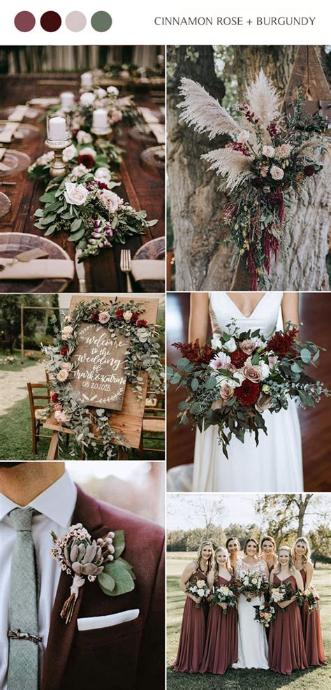 Top 14 Fall Wedding Color Combos And Trends For 2023