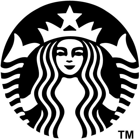 Download Starbucks Logo Black And White Starbucks New Logo 2011 Png