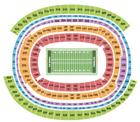 Sofi Stadium Capacity Tickets Seating Plan Records Location