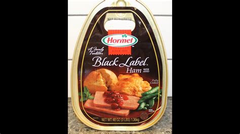 Black Label Canned Ham Label Ideas
