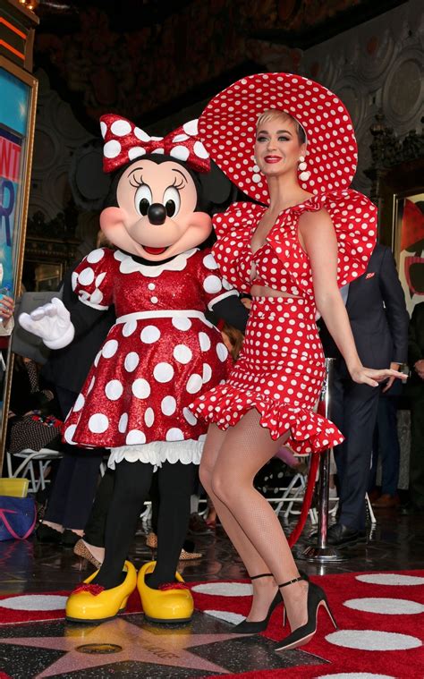 Katy Perry Minnie Mouse Hollywood Walk Of Fame Ceremony Hot Celebs Home