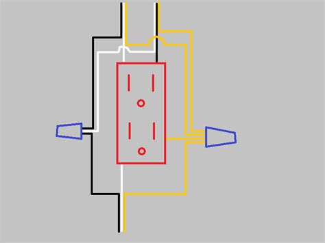 Electrical Outlet With 3 Sets Of Wires Home Improvement Stack Exchange