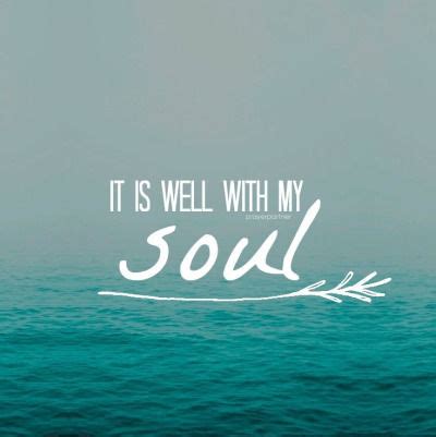 It is well with my soul is a hymn penned by hymnist horatio spafford and composed by philip bliss. It Is Well With My Soul Pictures, Photos, and Images for ...