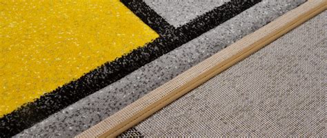 Kostenloser versand gelb grau welle teppich zimmer bereich. Designer-Teppich gelb und grau 160 x 230 cm - CUBIK - Miliboo