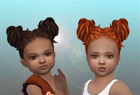 The Official Mod Hub — Buns Dreads For Toddlers Made By Kiarazurk