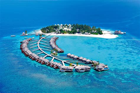 032 W Maldives Resort Fesdu Island Maldives Resort Aerial View Travoh