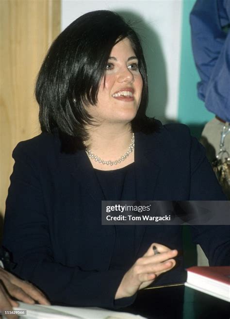 Monica Lewinsky During Monica Lewinsky Monicas Story Book Signing