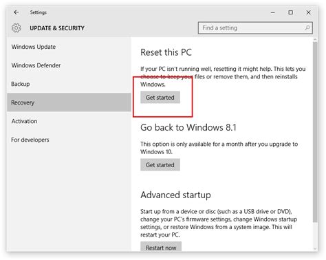 How To Do A Windows 10 Recovery