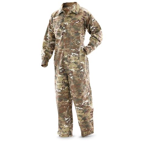 Us Military Style Multicam Coverall 215512 Military Overalls