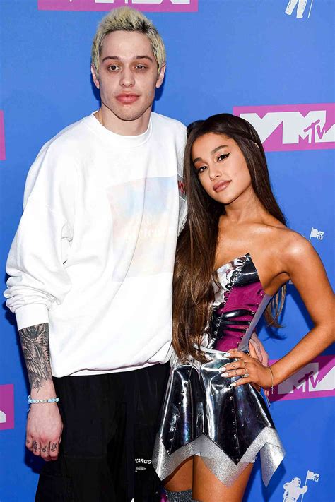 Pete Davidson Jokes About Ariana Grandes Remark About His Penis