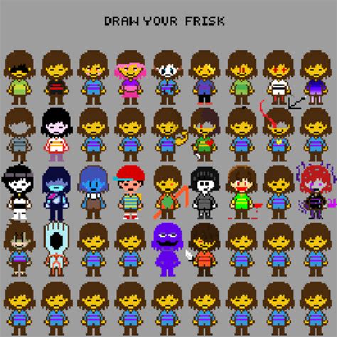 Pixilart Make Your Own Frisk By Omeramo 90