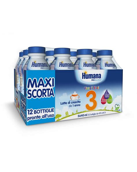 Empower members through access to healthy and nutritious food. Humana - Latte Humana 3 ProBalance liquido 12x470ml ...