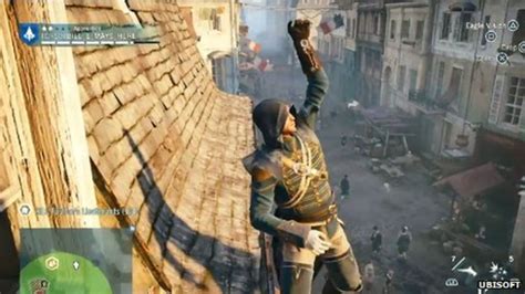 Assassin S Creed Unity Criticised For Widespread Glitches Bbc News