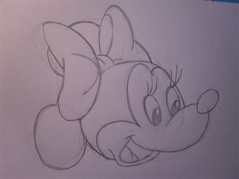 Minnie Mouse Pencil Drawing At Getdrawings Free Download