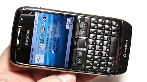 Nokia E71 на платформе Symbian S60 3rd Edition Feature Pack 1 Ретро
