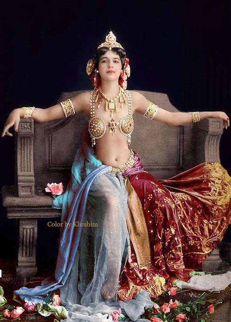 Mata Hari Mata Hari Colorized Photos Groovy History