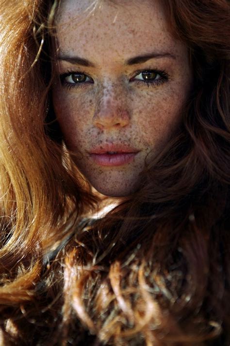 Freckled Redhead Nude
