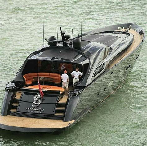 Xerxseas Superyacht Black Yacht Pinterestcomrecepliming In 2020