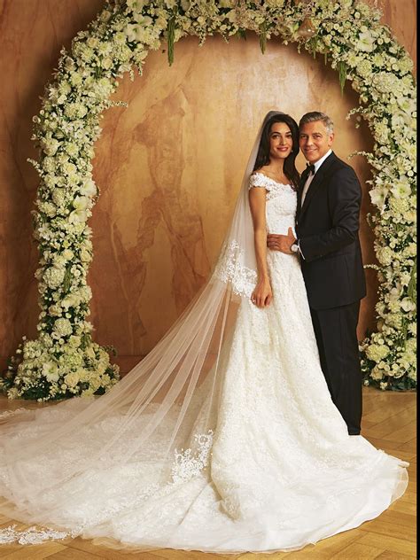 George Clooney And Amal Alamuddin Wedding Photos
