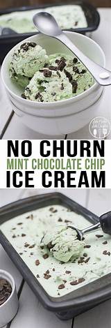 Photos of Mint Ice Cream No Chocolate Chips