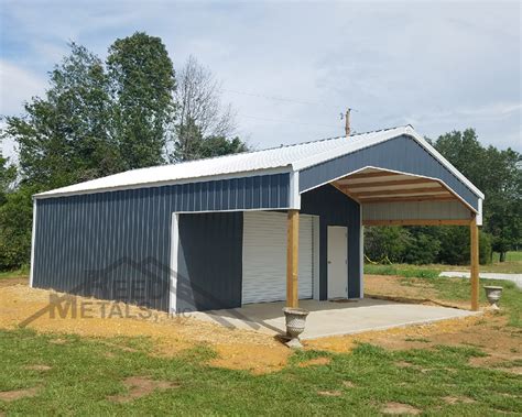 This is perfect if you don't want to hire a. Charcoal Gray/Polar White Pole Barn - Reed's Metals