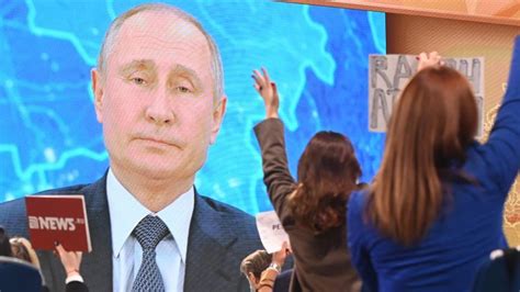 Wladimir Putin Spricht Bei Fragerunde über Alexei Nawalny Video Welt
