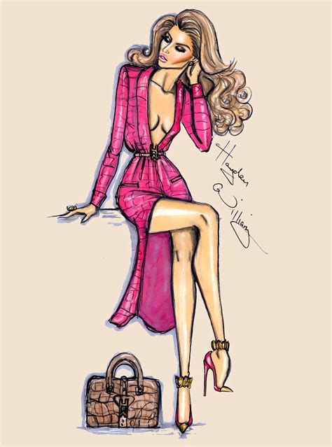 Hayden Williams Fashion Illustrations ‘in Her Own Time’ By Hayden Williams