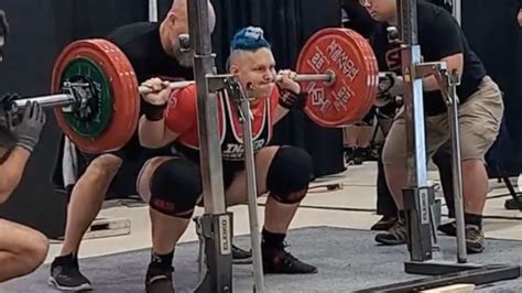 transgender powerlifter anne andres sets multiple women s national and world records in recent