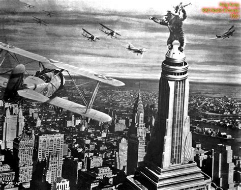 King Kong Sur Lempire State Building Version De 1933