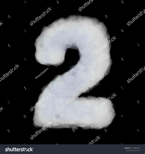 Puffy Cloud Font Set Letters Numbers Stock Photo 1250863612 Shutterstock