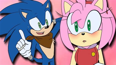 Sonic And Amys First Date Sonic Boom “my Gal” Comic Dub Youtube