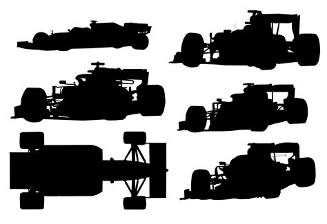 Formula 1 Car Silhouette