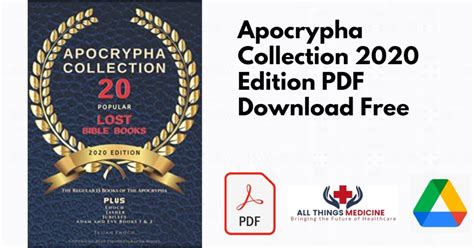 Apocrypha Collection 2020 Edition Pdf Download Free